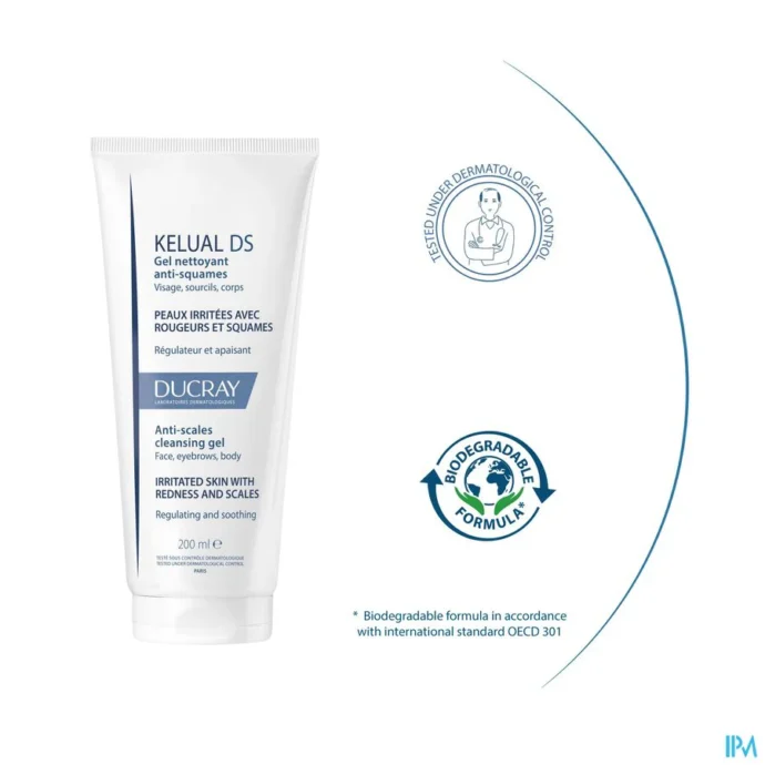 keracnyl  DS Gel moussant Visage & corps – Image 2