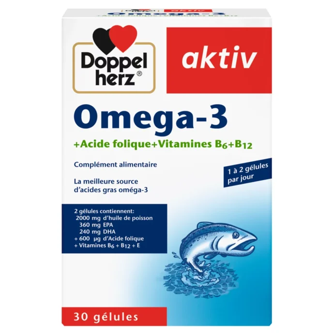 Doppel herz aktiv Omega -3