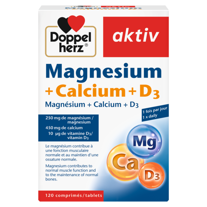 doppelherz Magnésium +  Calcium+D3
